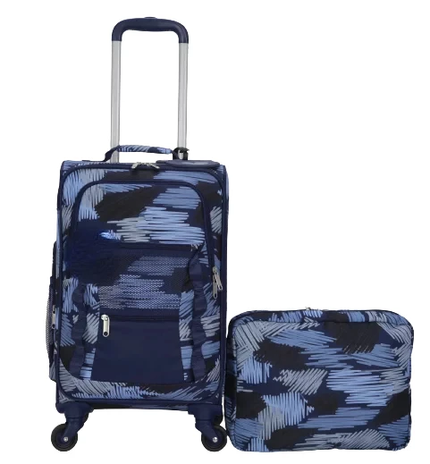 

DELUXE SO FLY Softside Luggage DRY-WET Travel Set with Packing Cube & Tags - The Ultimate Luxurious On-The-Go Essential for All
