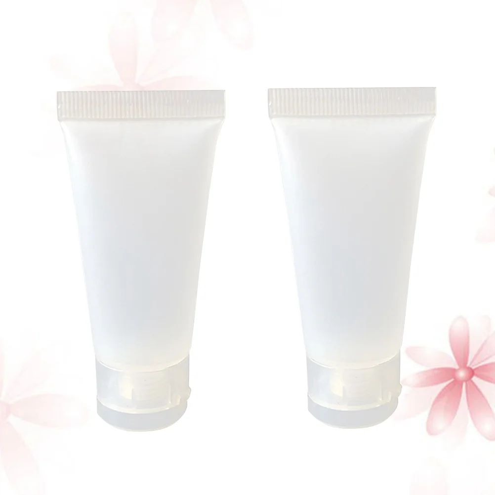 

5Pcs 30ml Frosted PVC and PP Bottle Storage Container for Cream Body Lotion Shampoo Toner Hand