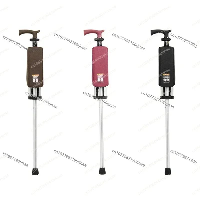 Высококачественная складная трость из алюминиевого сплава с сиденьем