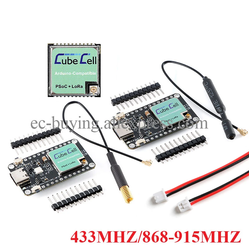 IOT Lora Node 868-915 МГц 433 МГц ASR6501 ASR6502 SX1262 CubeCell макетная плата адаптер Wi-Fi датчик модуль LoRaWAN для Arduino