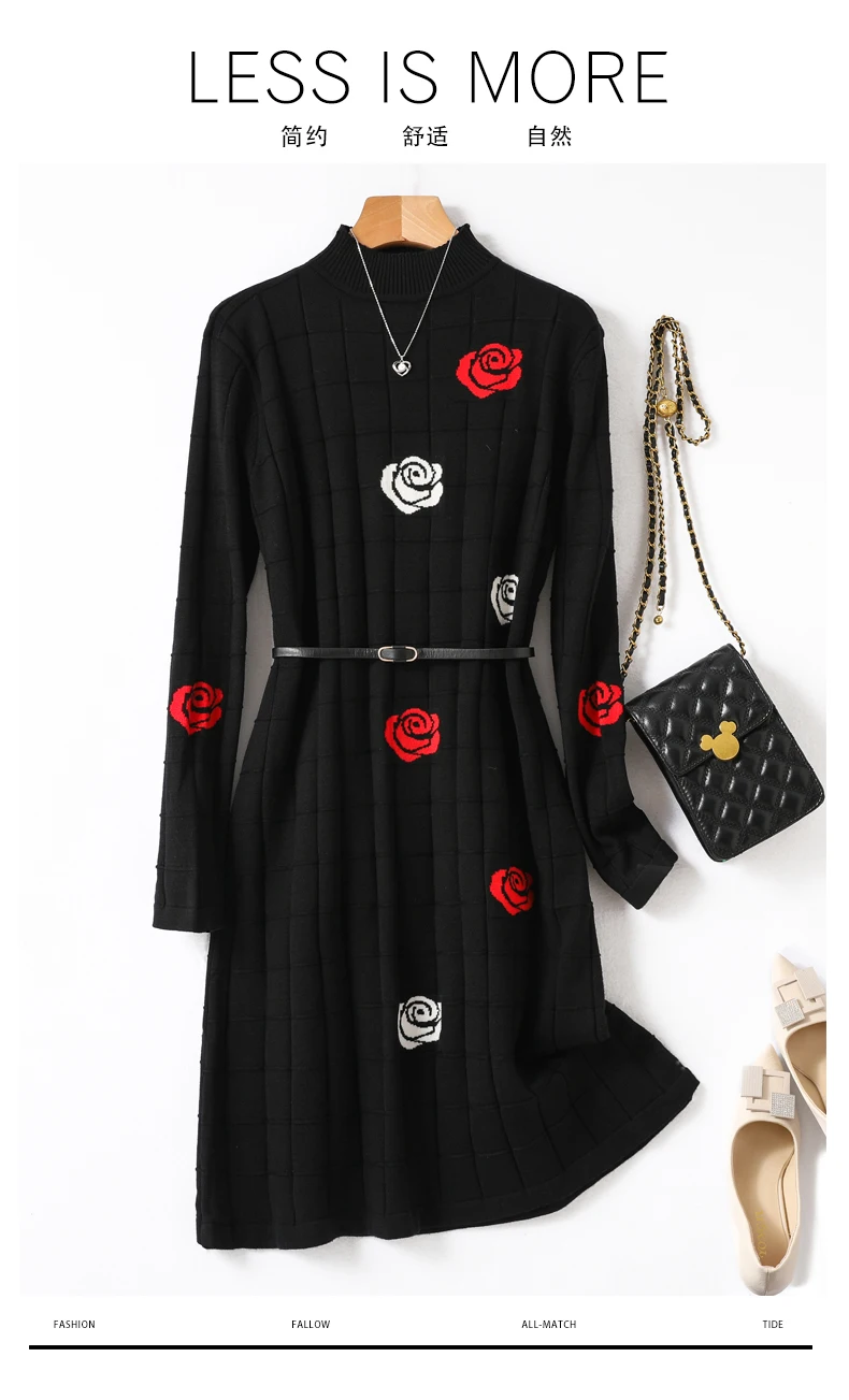 Рисунок 6 - Женское трикотажное платье-свитер