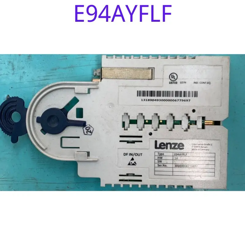 

The function of the second-hand module E94AYFLF has been tested and is intact