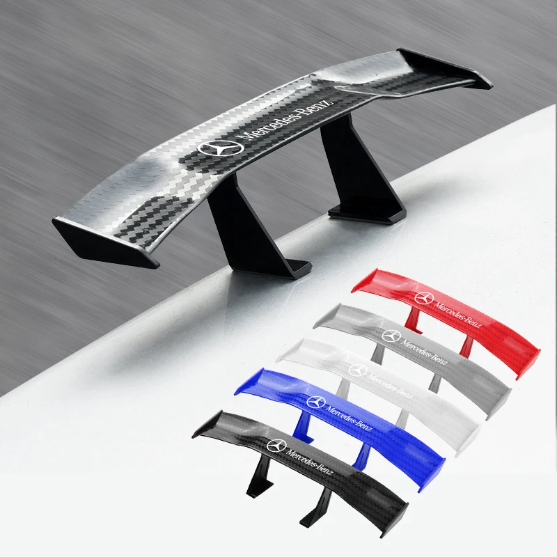 Автомобильный мини-спойлер хвостовое крыло из углеродного волокна вид хвостовых