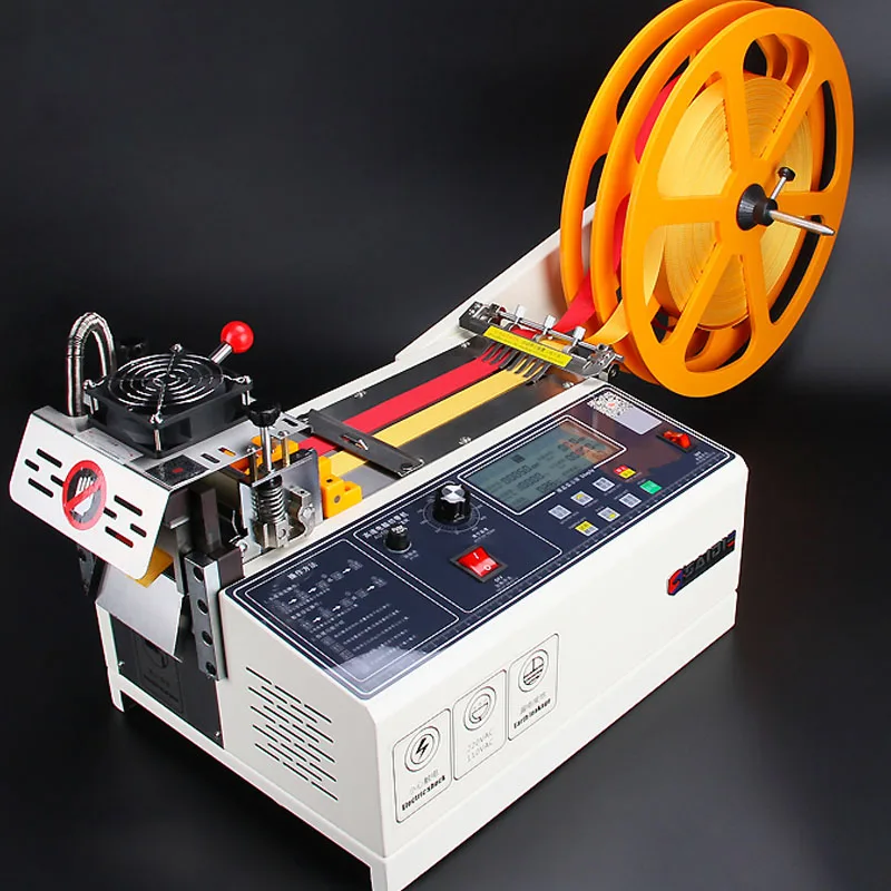 

Automatic Computer Cutting Hot and Cold Cutting Belt Machine Velcro Zipper Elastic Band Hot Cutting Machine