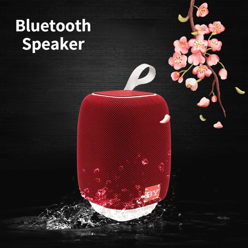 

AWIND Waterproof wireless Bluetooth 5.0 speaker outdoor mini computer subwoofer card multifunctional subwoofer by3090
