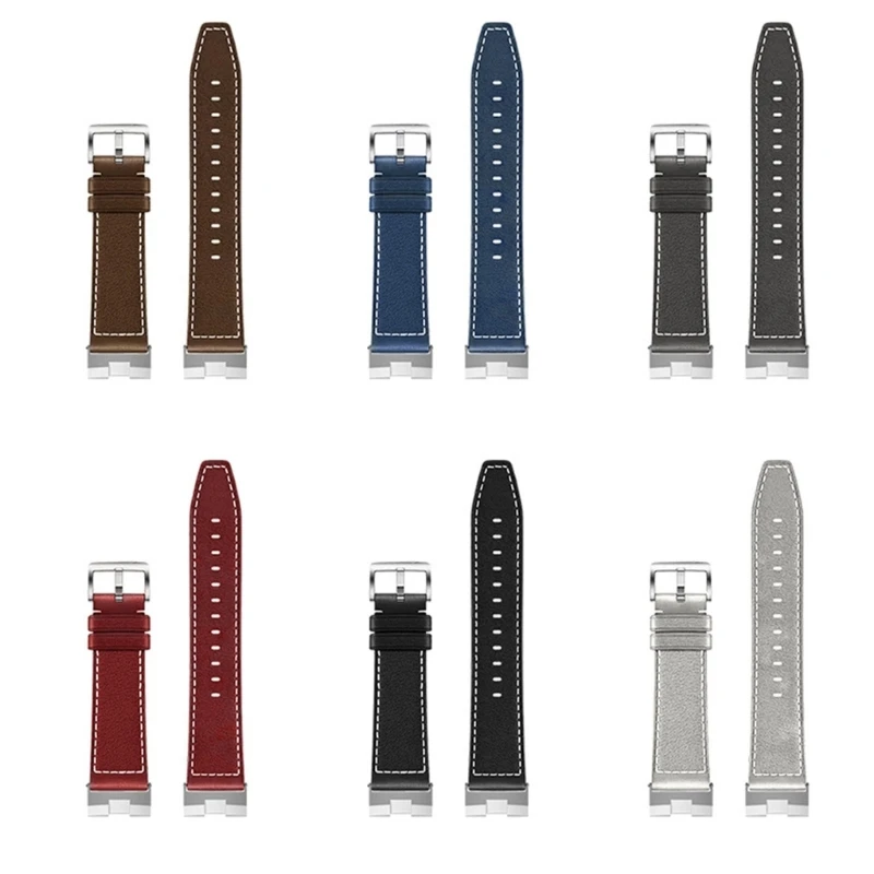 

Leather Watchband Soft Material Watch Band Wrist Strap 22mm for GT-Cyber Drop Shipping
