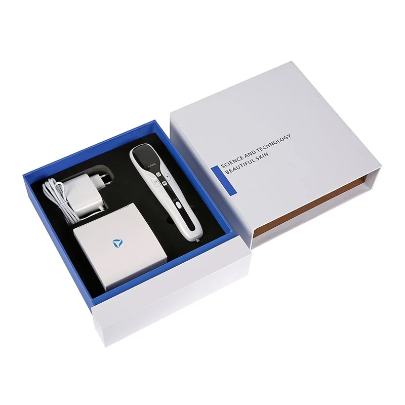 Озоновая плазменная ручка 2 в 1 для лифтинга лица и глаз фибробластов с