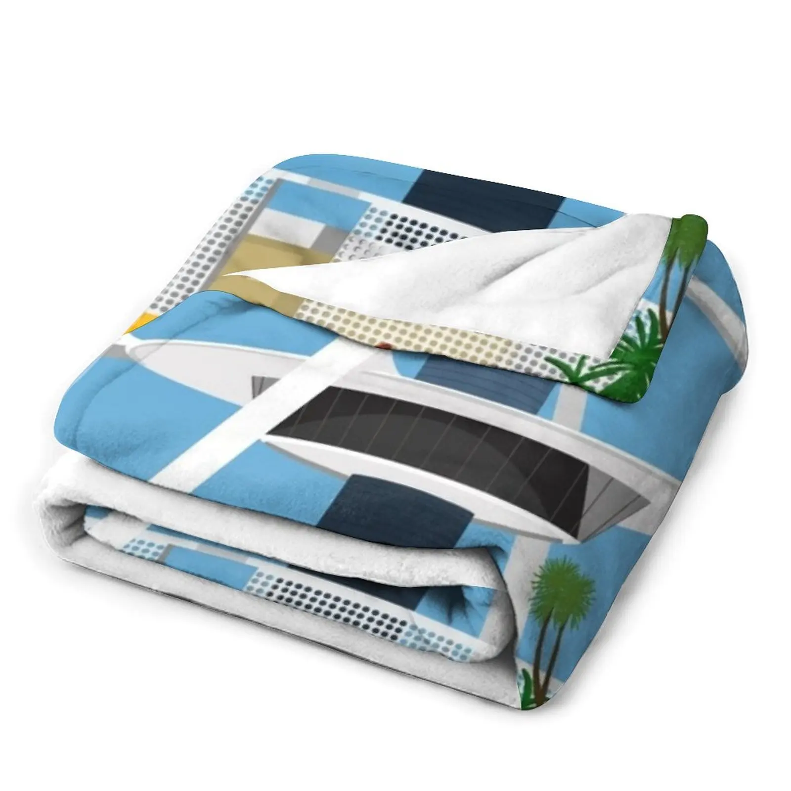 LAX тема строительства аэропорта Googie плед одеяло кровать детская кроватка белье