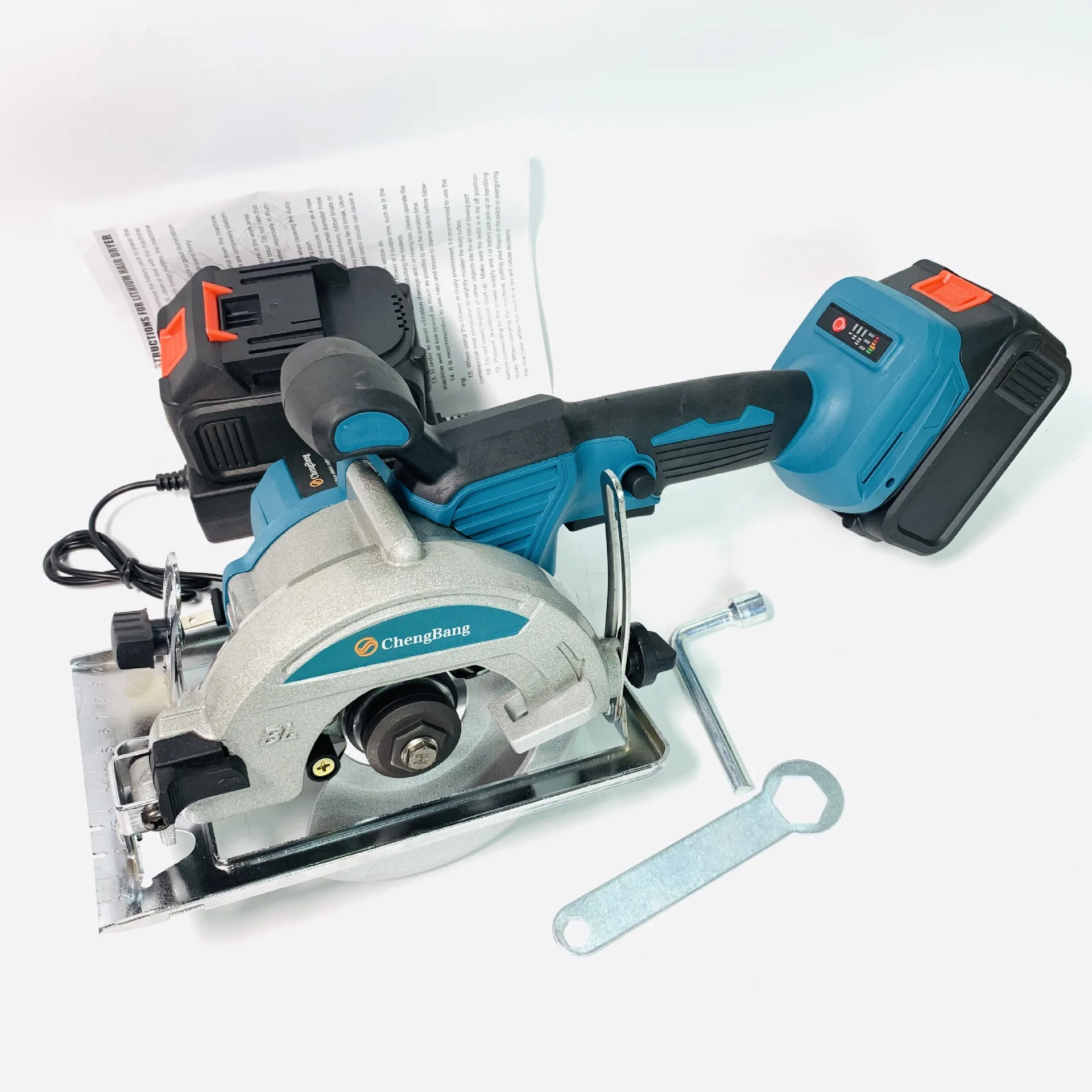 

Brushless electric rechargeable flashlight circular saw 05 version 5 inch 125 mm electric cutting machine Makita Battery