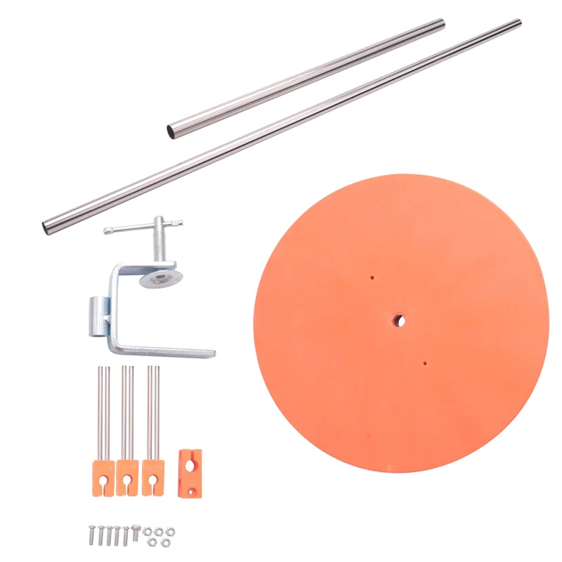 

Tape Cloth Bias Holder Reel Tape Holder Reel with Mounting Clamp Machine Sewing Machine Accessories