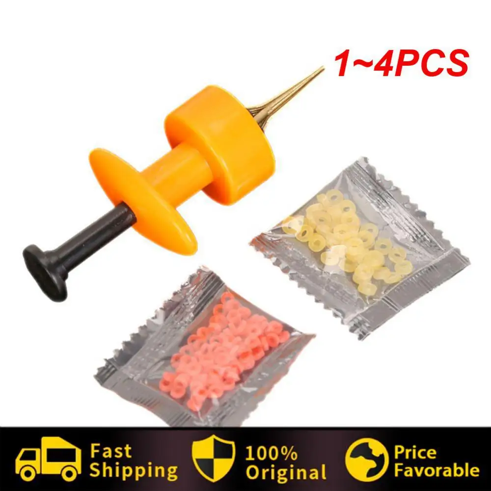 

1~4PCS Portable bait device earthworm red worm bait clip lightweight bait clip fishing accessories fishing accessories