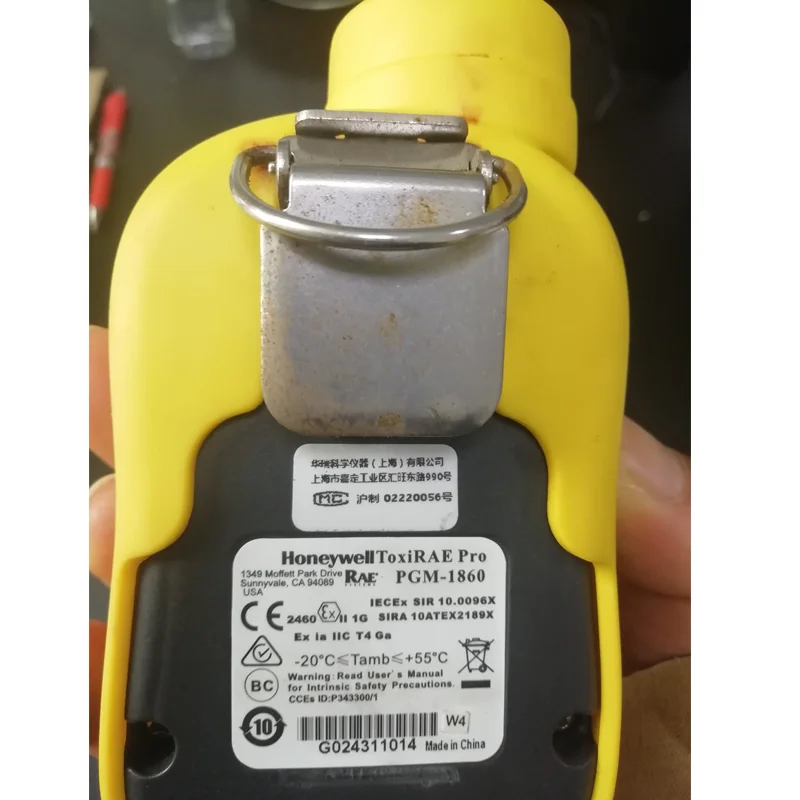 Персональный детектор токсичных сокращений Honeywell ToxiRAE Pro EC PGM-1860 Быстрая надежная