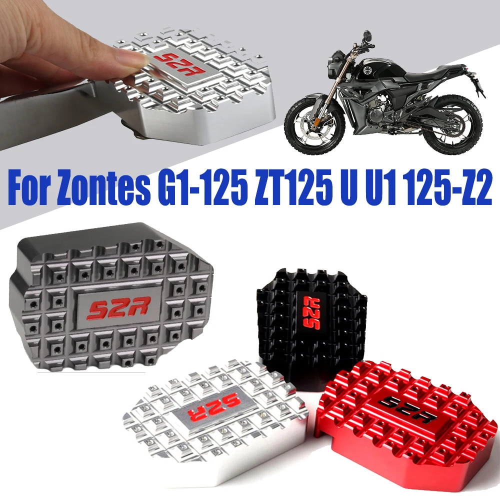 Palanca de freno trasero para motocicleta, Pedal de extensión para Zontes G1-125 ZT125 125-U 125-U1 125-Z2 155-U1 150 V