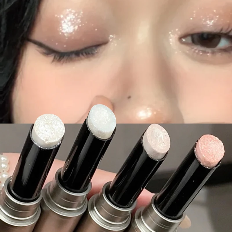 Стойкие отбеливающие тени для век хайлайтер контуры натуральные перламутровые