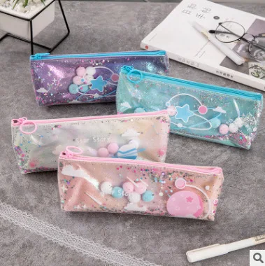 Cases Planet Drifting Sand Pen Bag Ins Student Pouch Persona