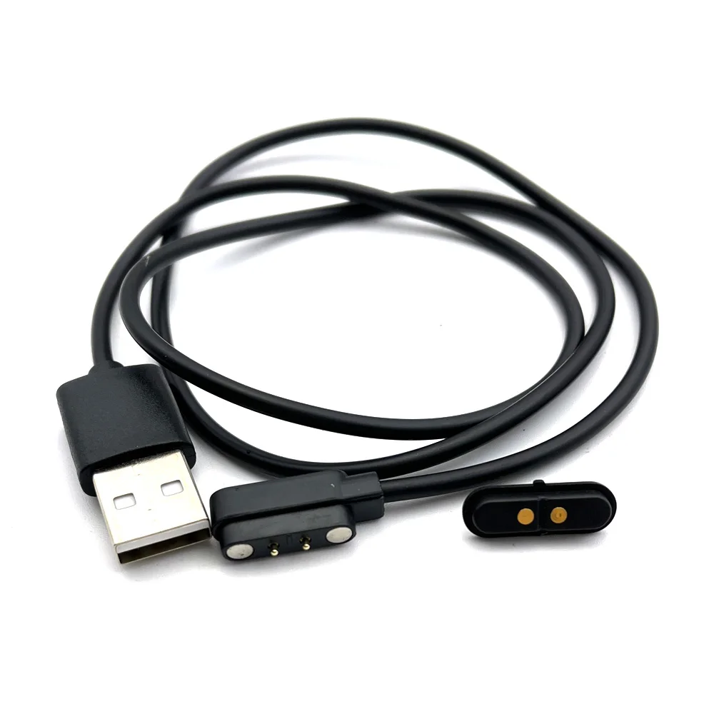 

1 Sets Magnetic Usb Charging Cable Smart Watch 4.0mm Male Female Pogo Pin Connector Power Solution 2 Pin Contact Pad PCB Solder