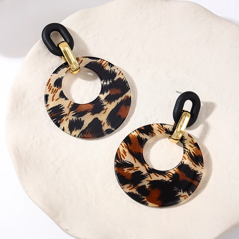 Женские акриловые серьги BE474