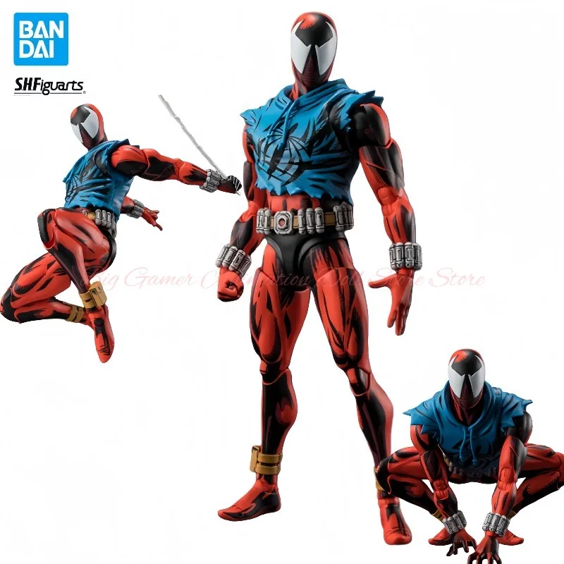 Фото Фигурка Bandai Spirits S.H.Figuarts Spider-Man: Across The Universe Scarlet Spider-Man (Бен Райли), модель-игрушка, украшение №1