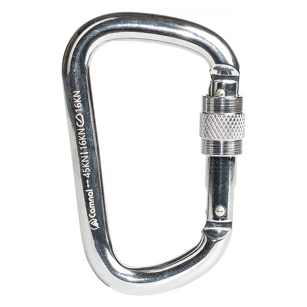 

Climbing Lock Multipurpose Outdoor Sports Fittings Camping Accessories Serviceable Sport Lock Carabiner for Backpacking