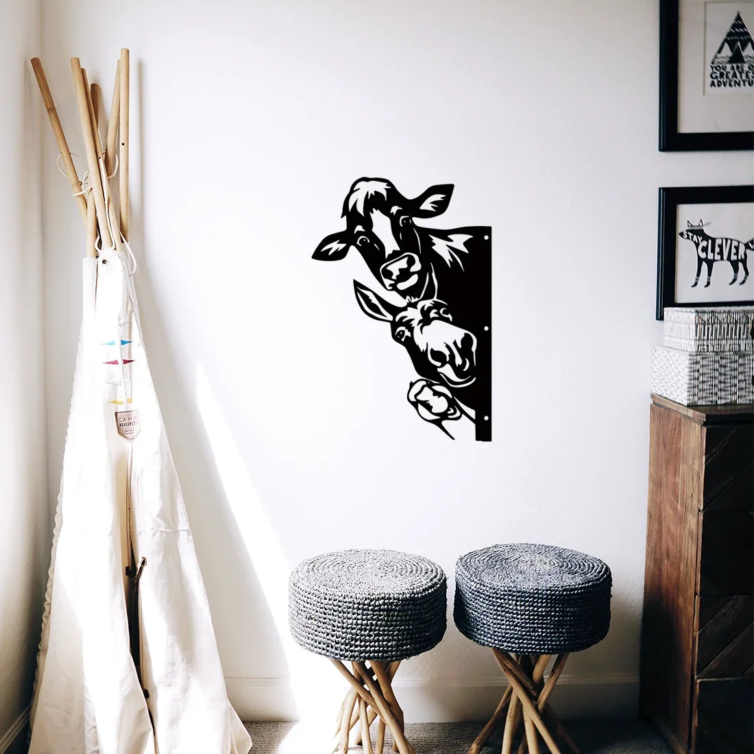 Подвески DDPNKL Для Вашего Садового Забора Декоративные Садовые Колья С Милым