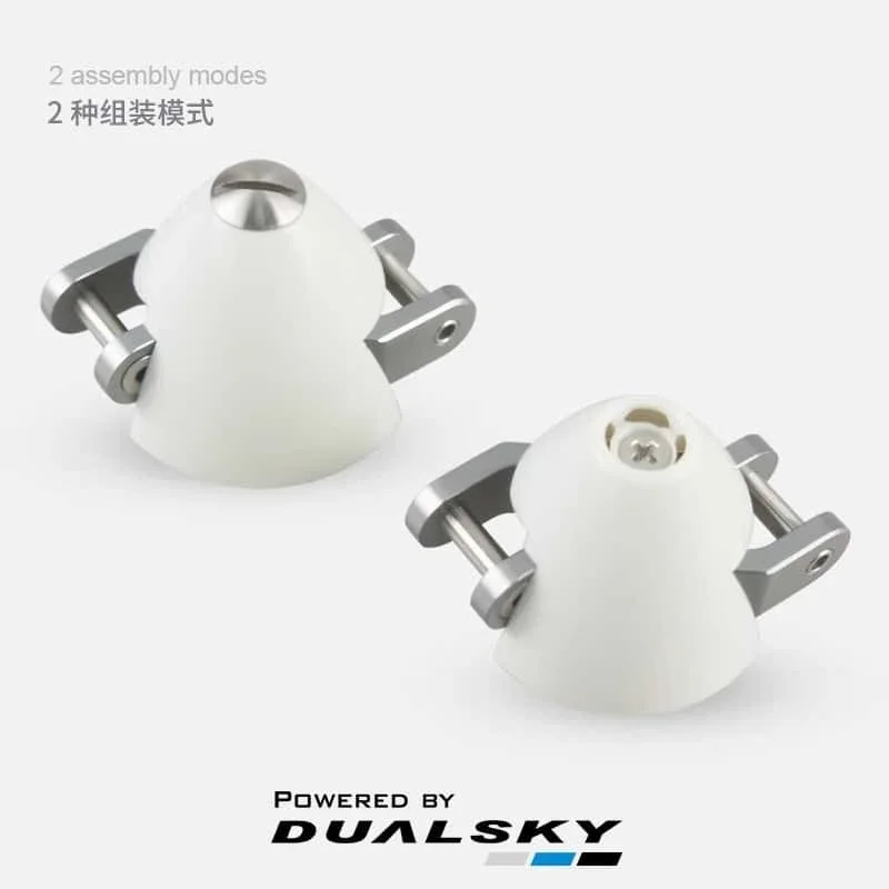 Фото Защитный кожух для складных пропеллеров DUALSKY FPS 38 мм, для валов 3/3.175/4/5/6 мм, для немецких радиоуправляемых планеров Aero Naut CAM F5K F5J P5B ​   Самолет №2