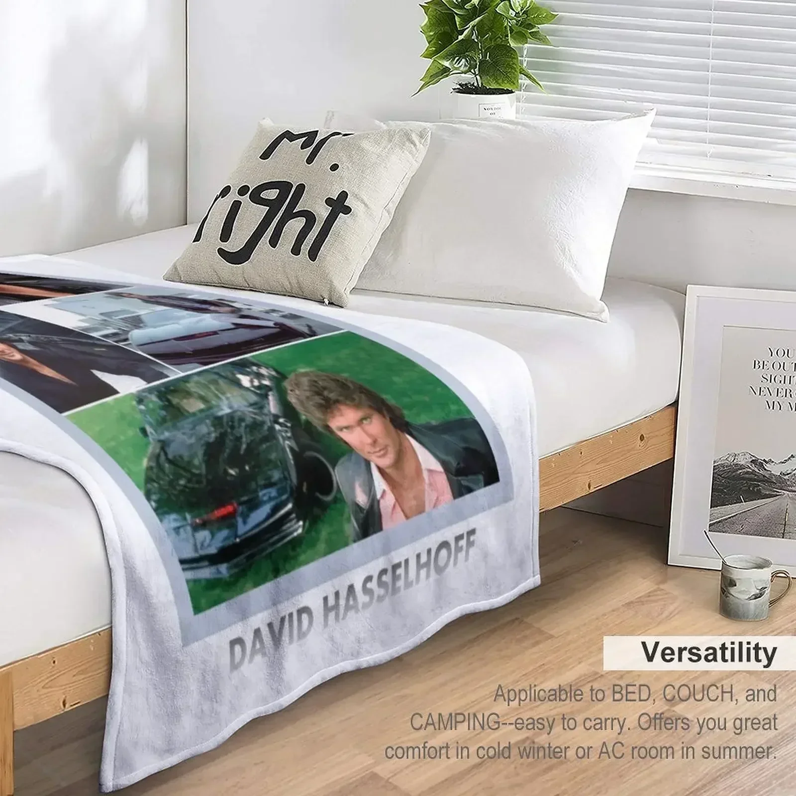 Ночной райдер Майкл Рыцарь с Дэвидом Хасфф одеяло одеяла для малышей милые