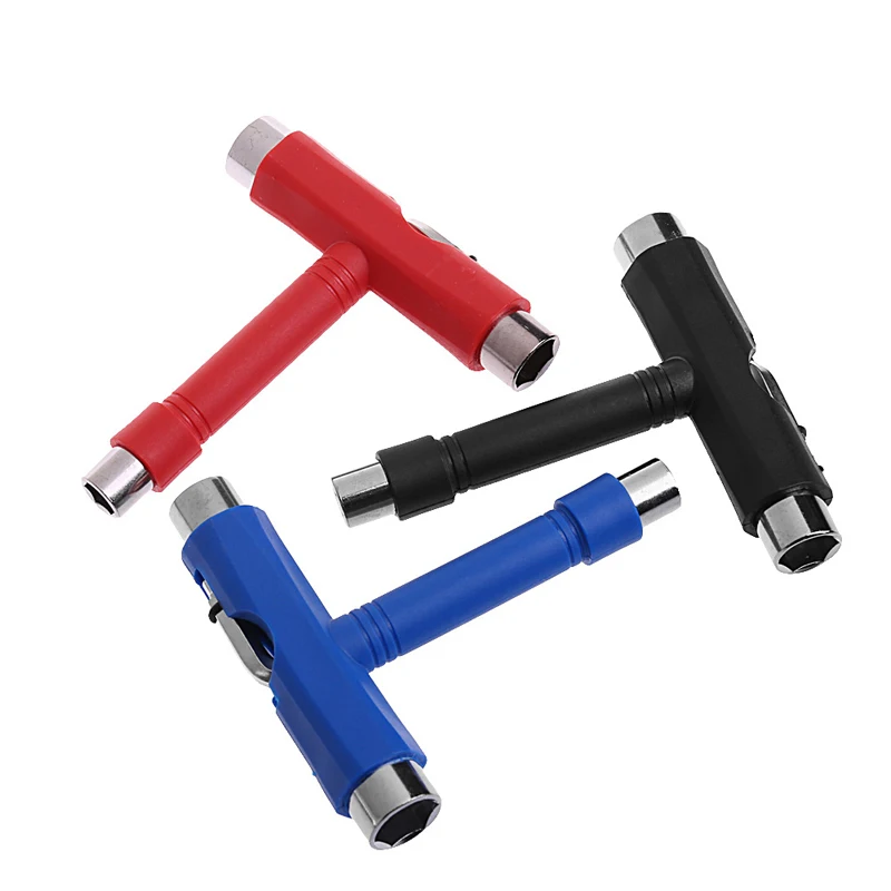 

Skateboard Scooter T-shape Wrench Adjusting Tool Multifunctional
