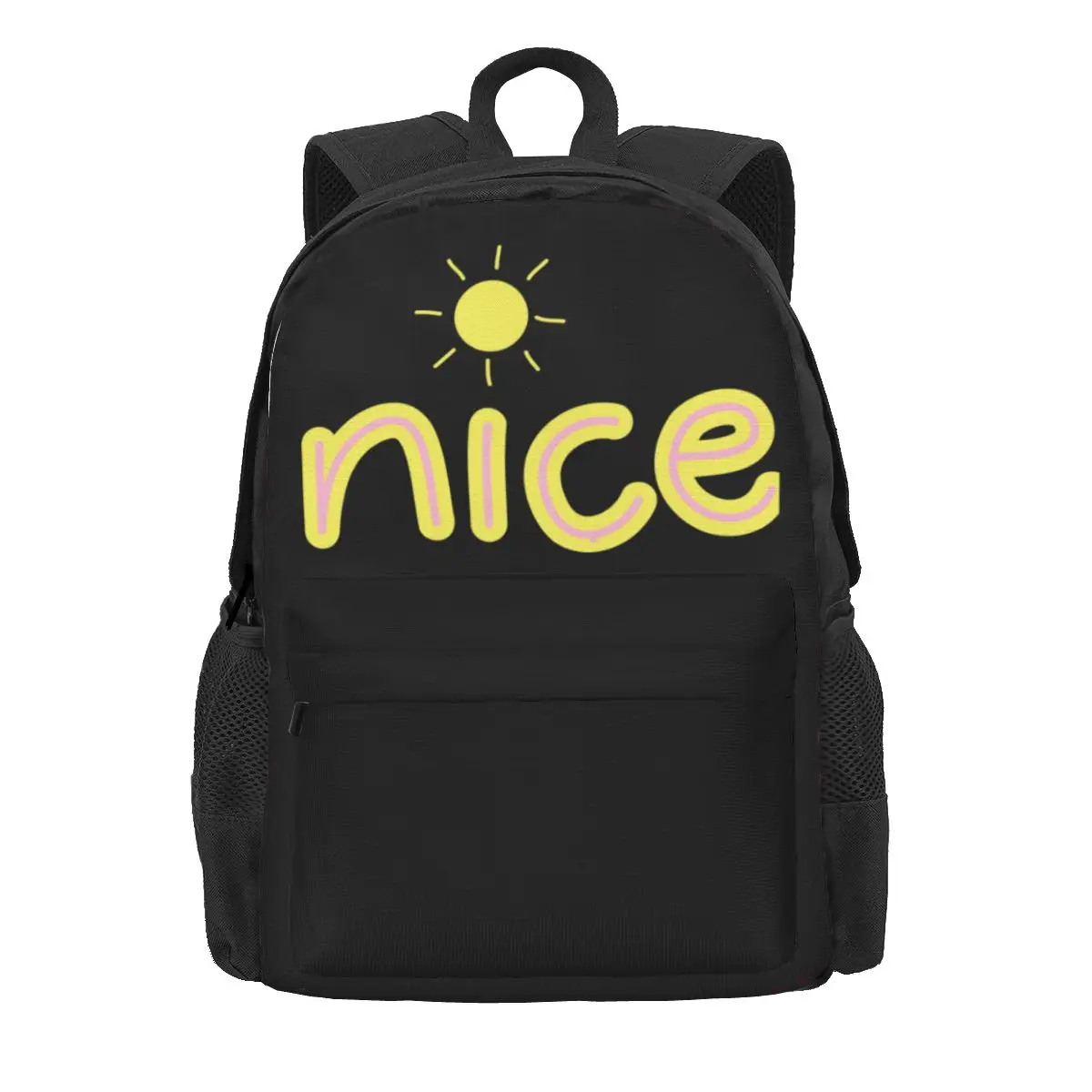 

Рюкзак с надписью «Nice Word»