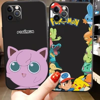 pikachu pokemon phone cases for iphone 11 12 pro max 6s 7 8 plus xs max 12 13 mini x xr se 2020 carcasa back cover funda