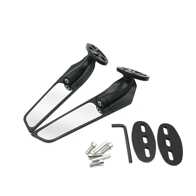 

Модифицированные мотоциклетные зеркала для Yamaha YZF R25 R3 R15 R6 R6s V2 V3 R1, регулируемое вращающееся боковое зеркало заднего вида, 2 шт.