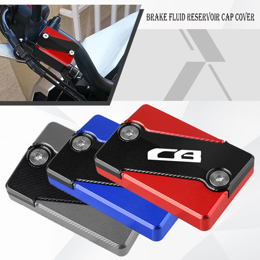 

Motorcycle Brake Fluid Cylinder Master Reservoir Cover For HONDA CB125R CB150R CB500X CB500F CB300F CB400 CB 500 300 400 125 150