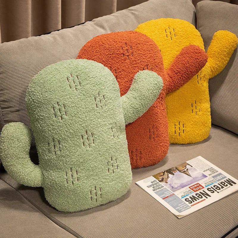 

Cactus Throw Pillow Stuffed Plants Cactus Toys Pillow For Sofa Decor Pillow Cushion Kawaii Plants Toys For Girls Hug Toys