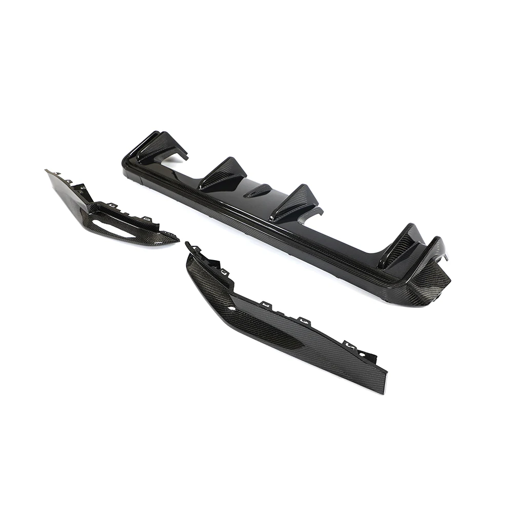 Внешние аксессуары сухой задний бумер из углеродного волокна диффузор