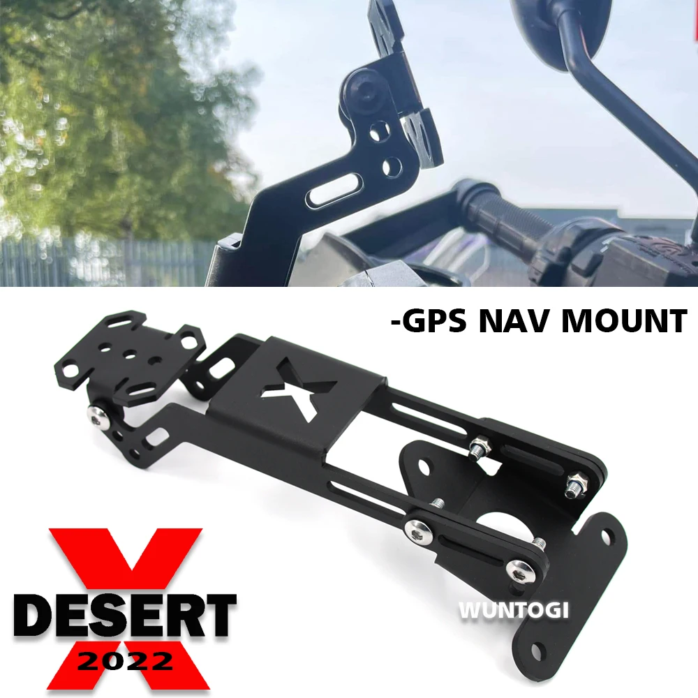 Mobile Phone Holder For Desert X 2022 GPS Support Motorcycle Mobile Phone Navigation Bracket For DUCATI DESERT X