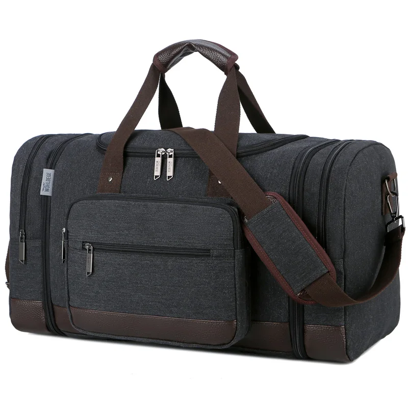 

Fashion Vintage Canvas Travel Bags Men Duffel Bag Travel Tote Large Capacity Carry on Luggage Bags Weekender Bag Travel Women
