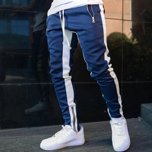 Imported New Men's Casual Fashion Pants Sportswear Skinny Male Trousers Gyms Tracksuits Bottoms Hip Hop Stree