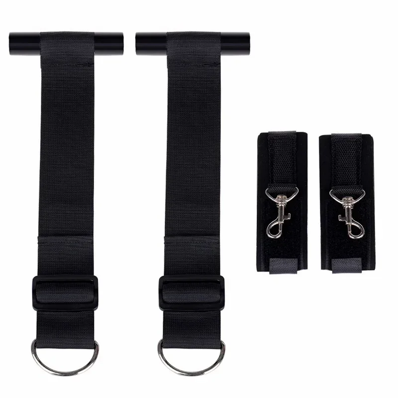 Наручники для фетиша в дверь наручники подвесные эротические БДСМ-связывания