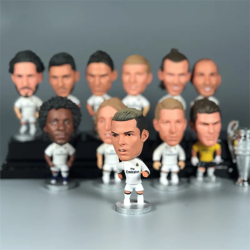 

M S.Soccer Game Superstar Doll Selection Soccer Tournament Athlete Doll 6.5 Cm Tony Sergio Character Toys Christmas Gift 2022