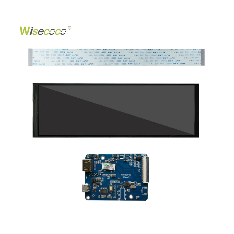 Пользовательский 7,9-дюймовый вытянутый ЖК-дисплей 400x1280 IPS, 500 нит, высокая яркость, TFT LCD панель с сенсорной панелью (art.: 3920dc1caa1ec) - 3920dc1caa1ec