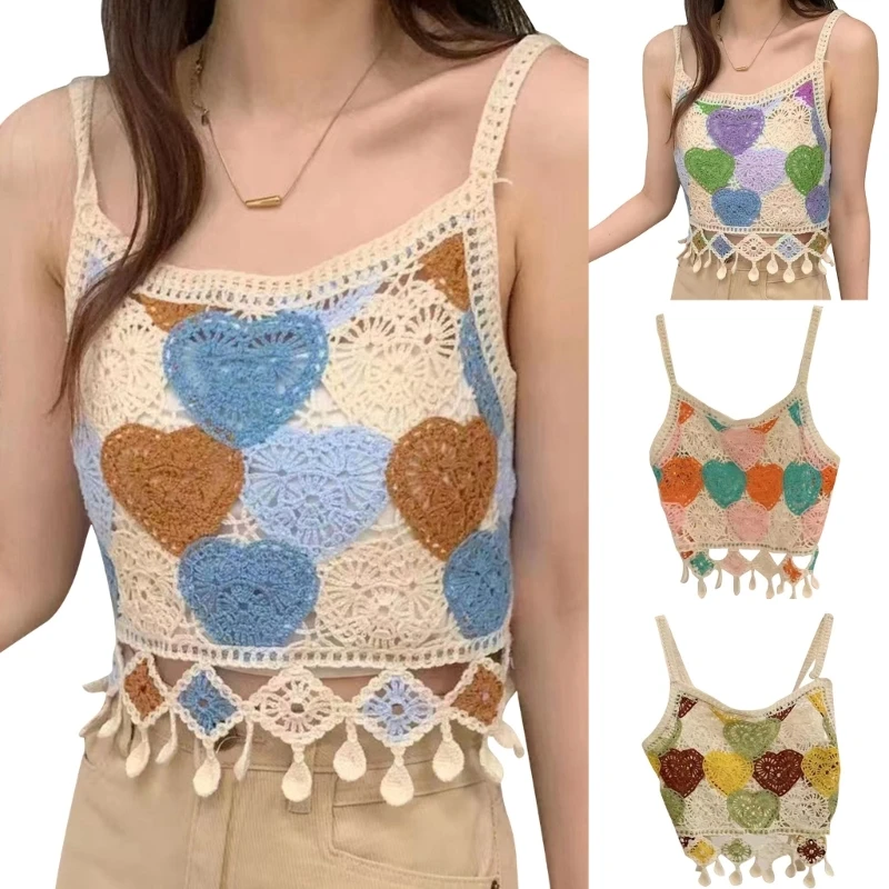 

Женские летние пикантные трикотажные топы 634C, свободный свитер без рукавов, повседневные укороченные топы в рубчик, женские летние топы