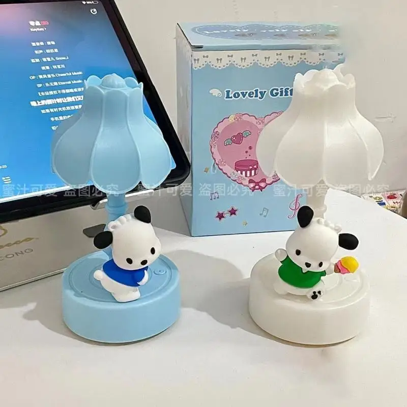 

Kawaii Sanrios Kt Cinnamoroll Kuromi Pompompurin пончо лотос лист Ночная фотография три скорости регулируемая детская фотография