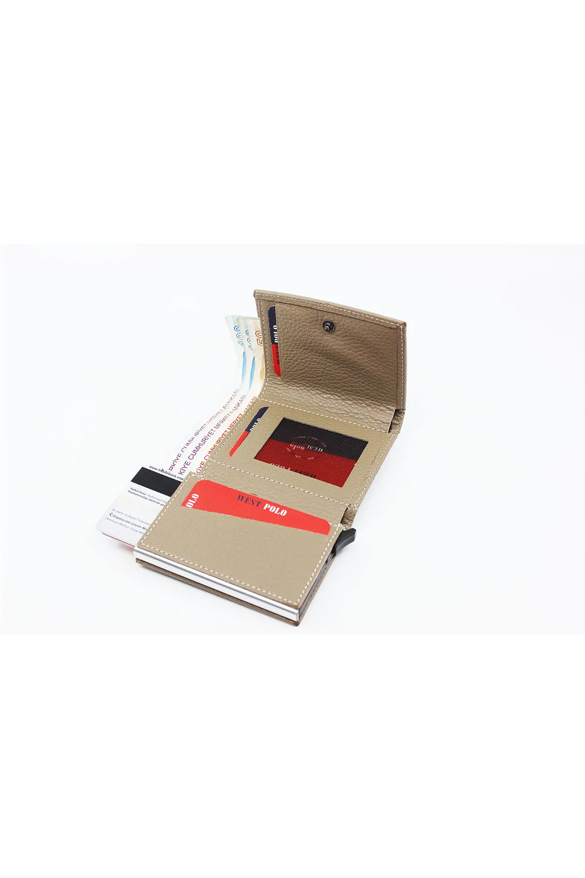 Запад поло, норковая кожа, Mekanizmalı Money-Eyed, мужской кошелек, бумажник для карт W22045550 от AliExpress WW