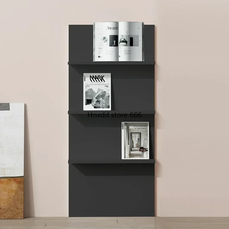 Полка для журналов напольная книжная полка рекламная витрина хранения в