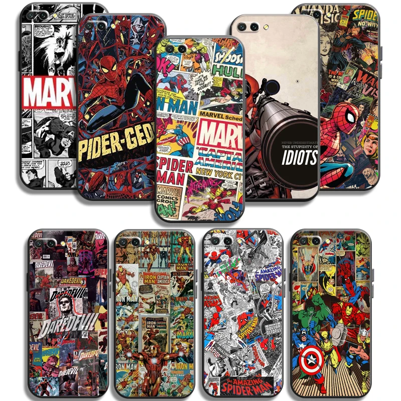 

Marvel Comics Phone Cases For Huawei Honor P30 P30 Pro P30 Lite Honor 8X 9 9X 9 Lite 10i 10 Lite 10X Lite Funda Carcasa Coque
