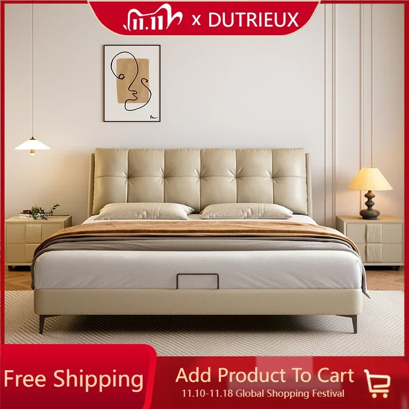 Каркас двуспальной кровати принцессы для спальни дизайнерский европейский