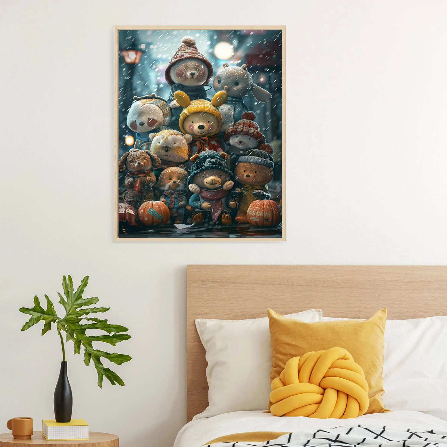 Алмазная 5D картина сделай сам набор для рисования с милыми животными ручная