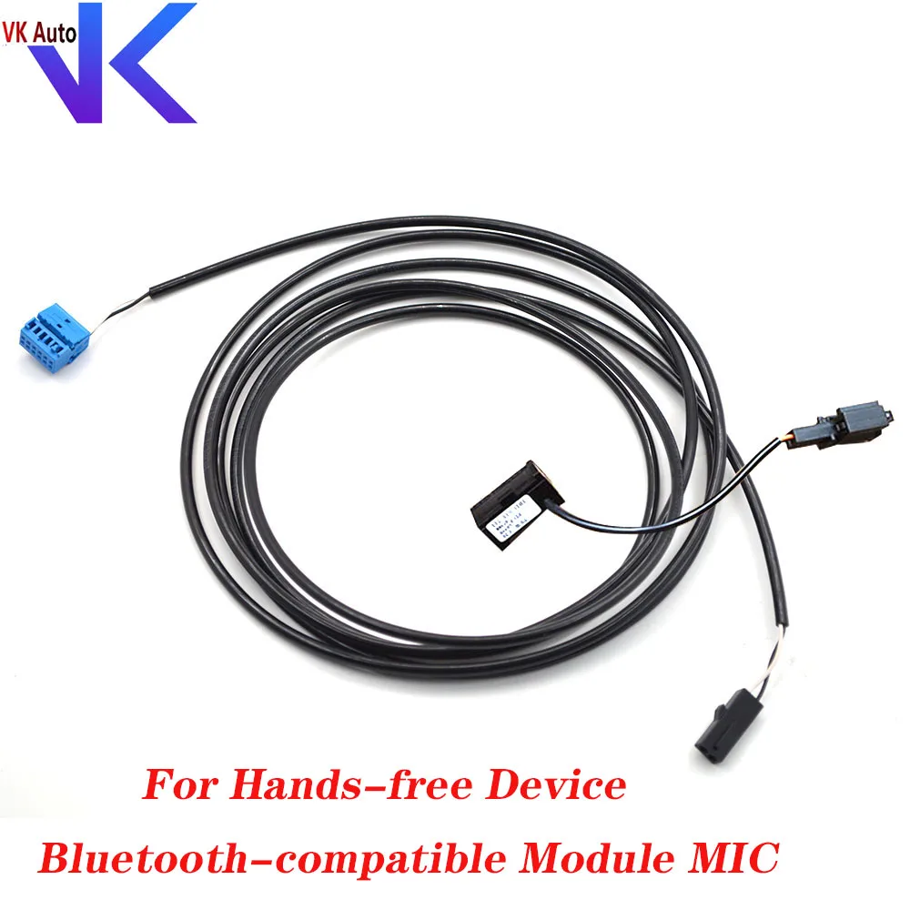 

Модуль с Bluetooth-совместимым микрофоном для VW Golf Jetta Passat Polo Tiguan Leon Octavia A4 A5 Q5 Q7, устройство громкой связи 3BD035711