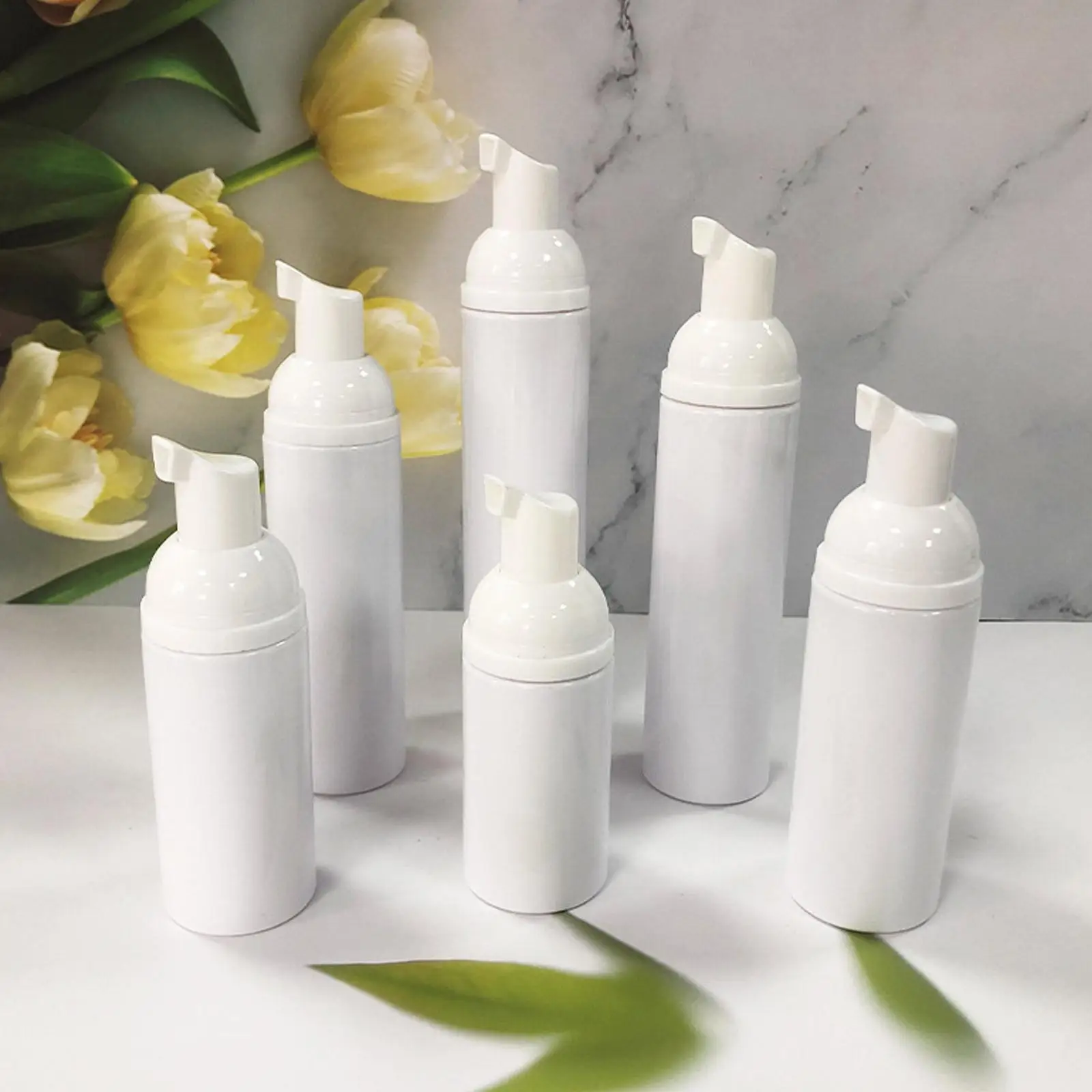 

1pcs Foam Bottle Portable Cleanser Packaged Body 3 Mousse Plastic Bottle Bottle Of White Kinds Optional Foaming A2k2