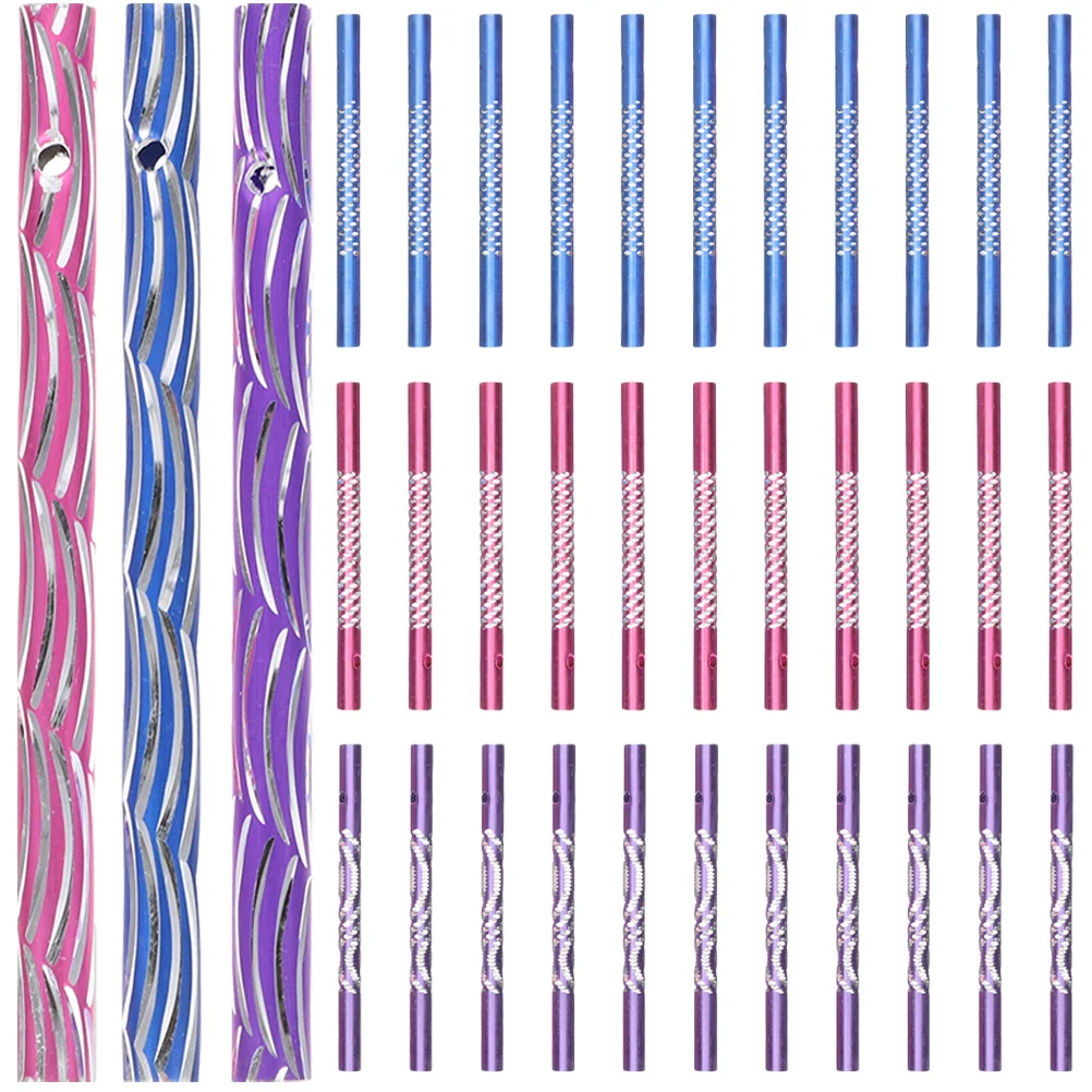 

50 Pcs Wind Chimes Wood Living Room Decor Essential Hollow Wind Chimes Outdoor DIY Pipe Aluminum Hanging Pendant Bell