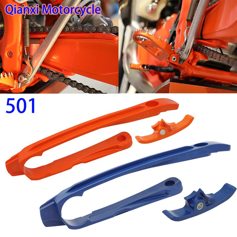 

Motorcycle Chain Slider Sliding Swingarm Guide For KTM SX SX-F XC XC-F 125 150 200 250 350 450 525 Dirt Bike MX Motorcross